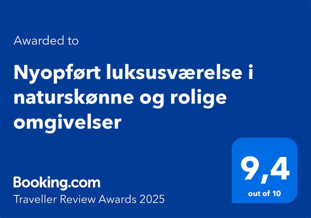 Nyopfort Luksusvaerelse I Naturskonne Og Rolige Omgivelser Branderup Bagian luar foto